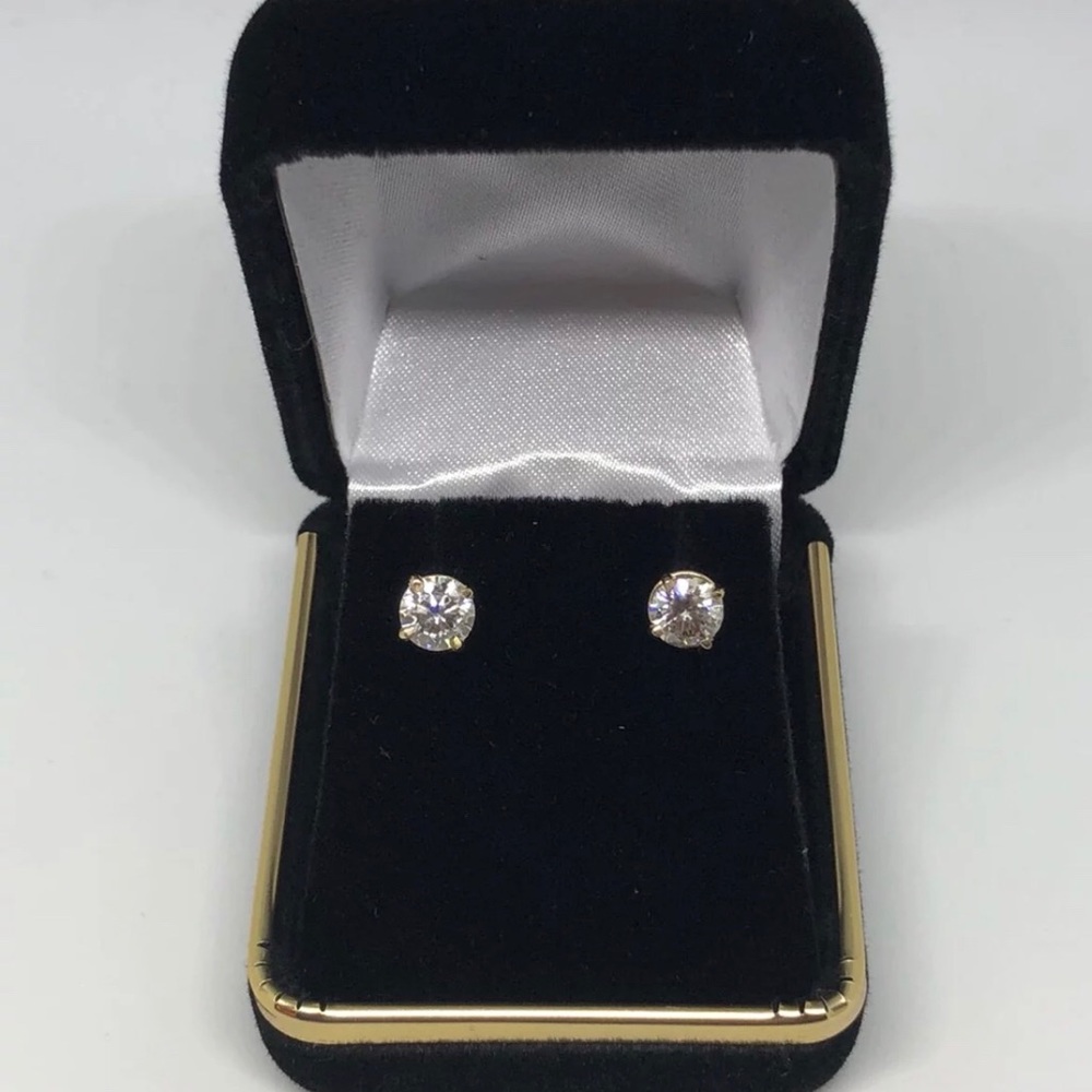 Studs Daimond’s earring 1,25 carat great deal - Picture 7 of 7